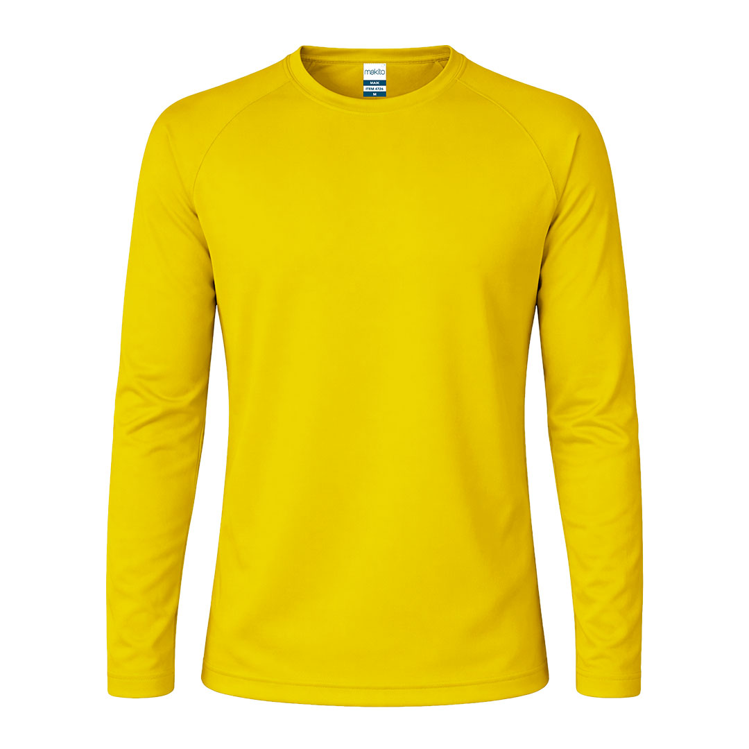 Camiseta Adulto Maik - AMARILLO