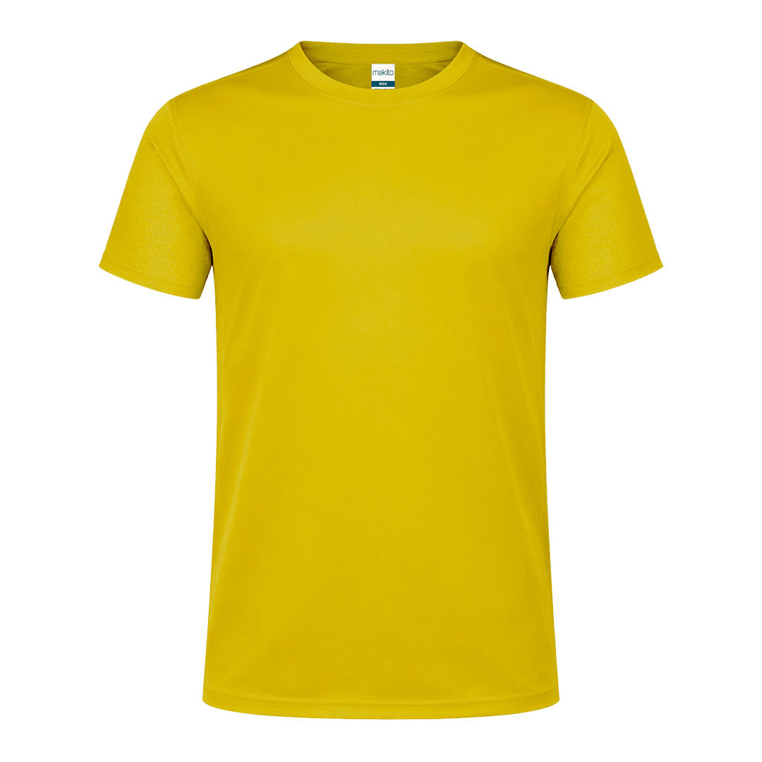 Camiseta Adulto Rox - AMARILLO
