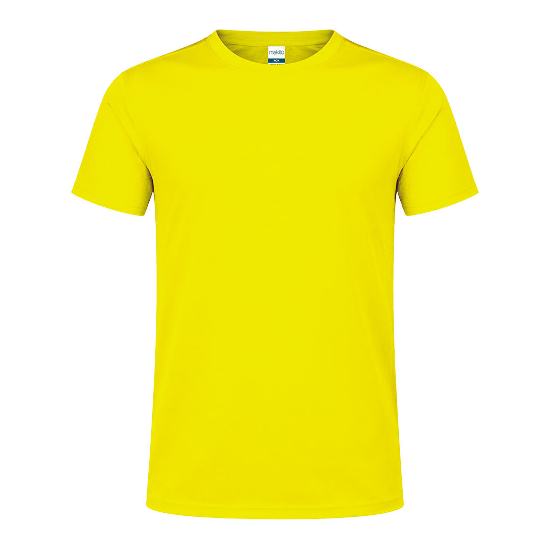 Camiseta Adulto Rox - AMARILLO FLUOR