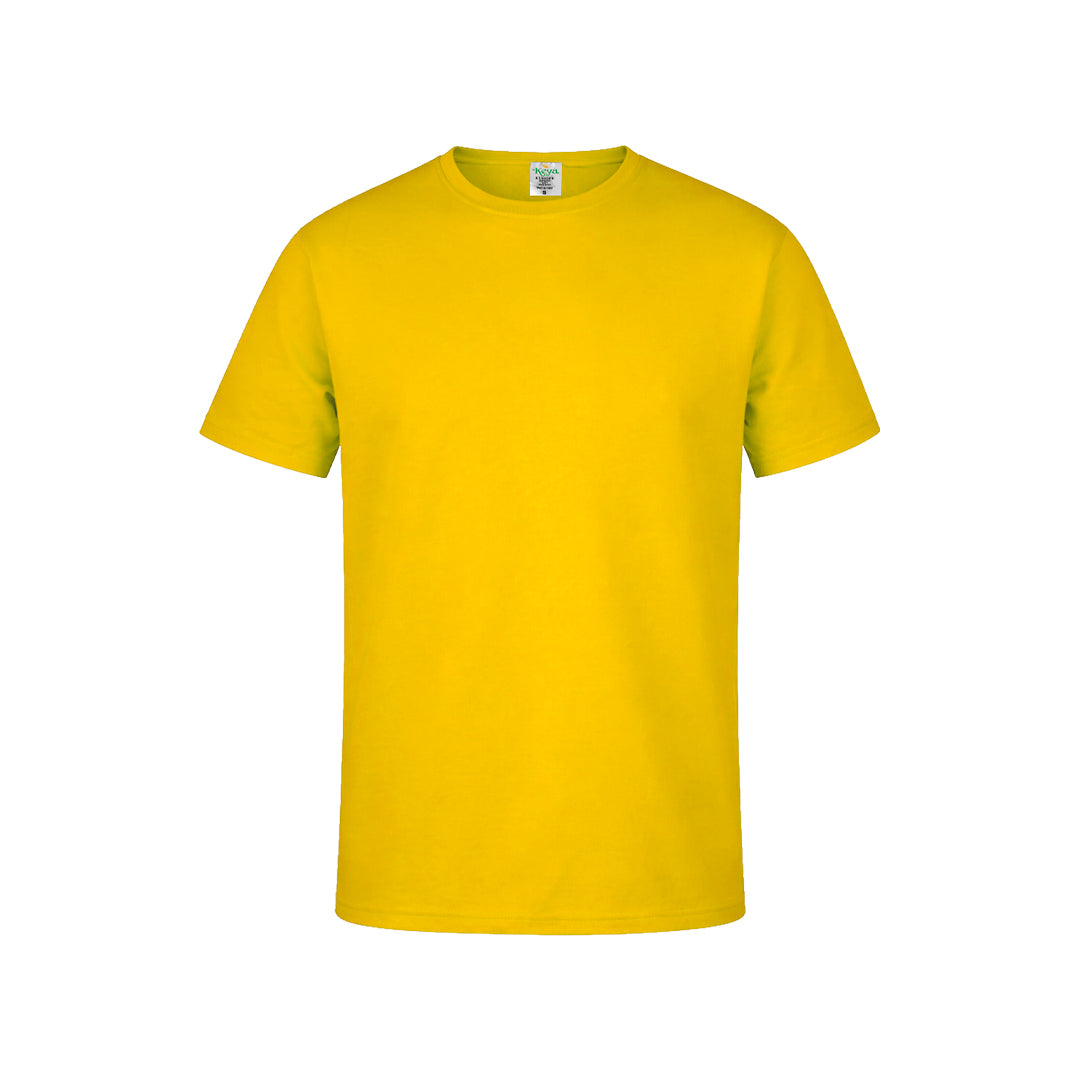Camiseta Adulto Color "keya" MC180 - AMARILLO