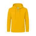 Sudadera Adulto Capucha + Cremallera "keya" SWZ280 - AMARILLO