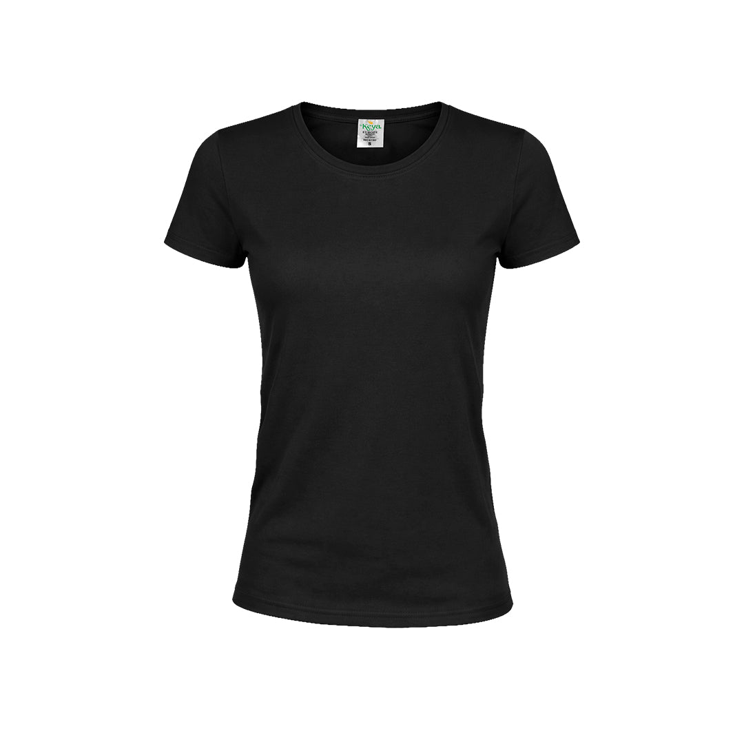 Camiseta Mujer Color "keya" WCS150 - NEGRO