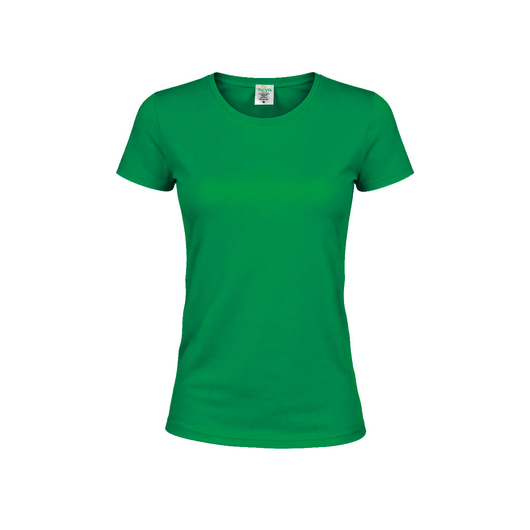 Camiseta Mujer Color "keya" WCS150 - VERDE