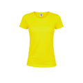 Camiseta Mujer Color "keya" WCS150 - AMARILLO