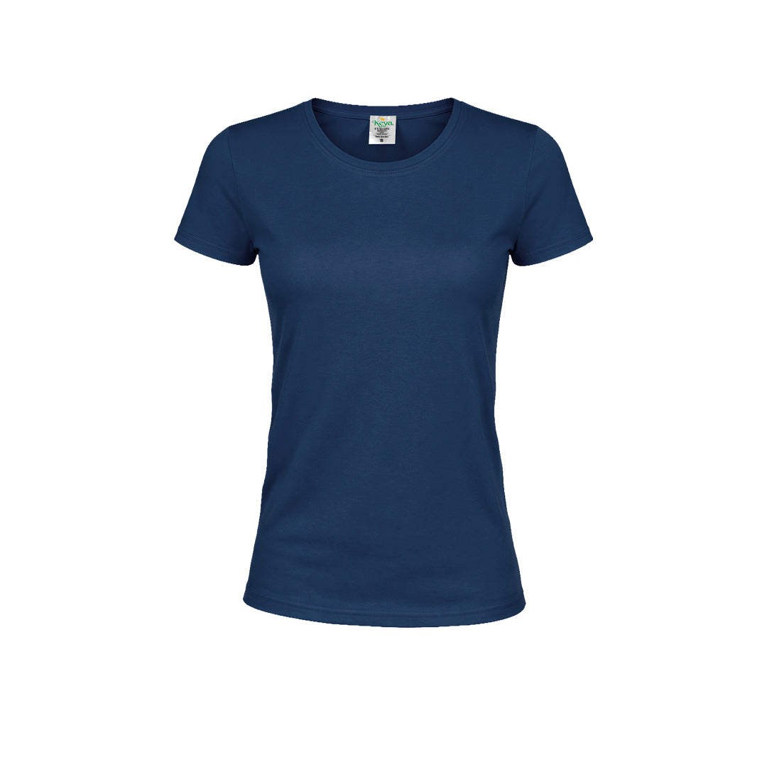 Camiseta Mujer Color "keya" WCS150 - MARINO