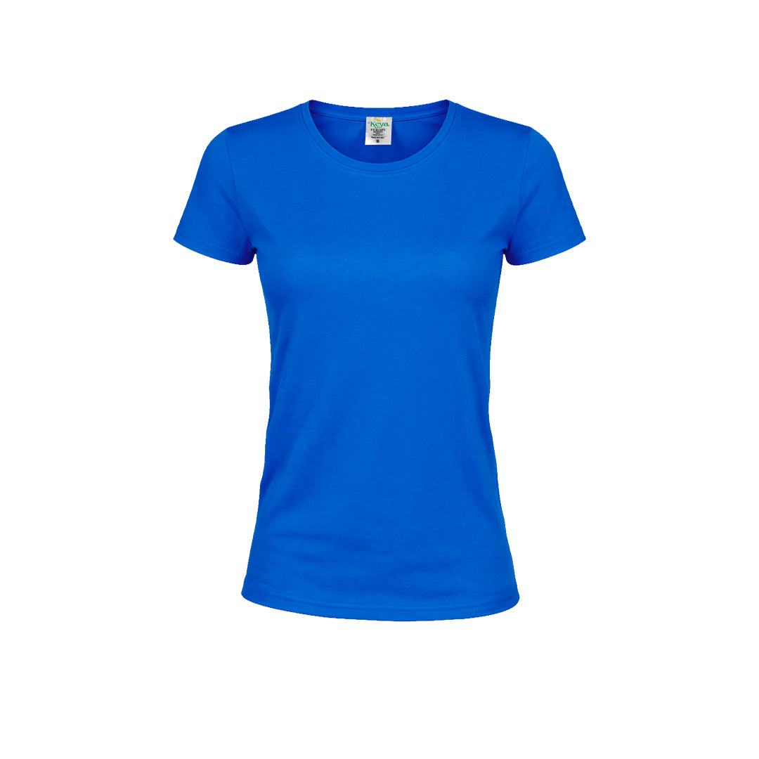 Camiseta Mujer Color "keya" WCS150 - AZUL