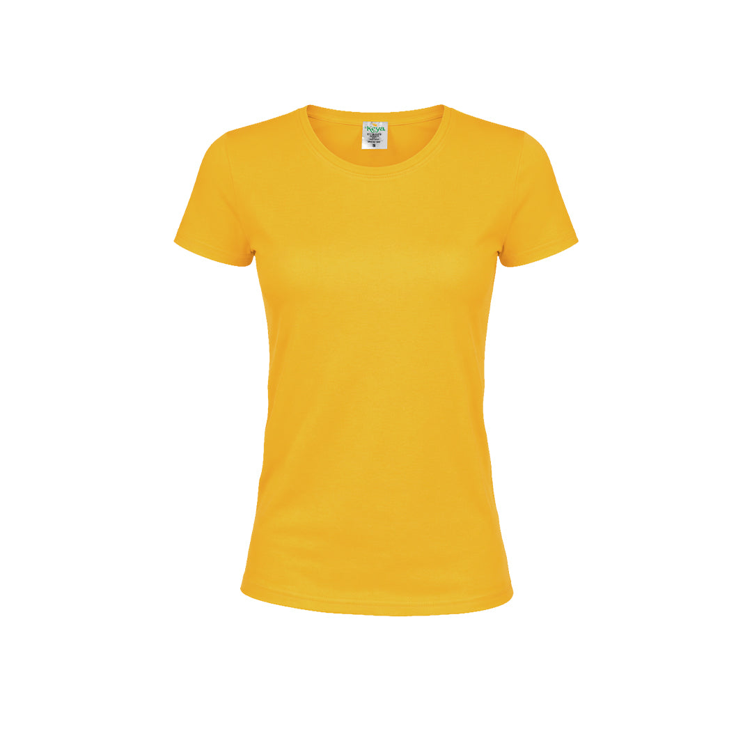 Camiseta Mujer Color "keya" WCS150 - DORADO