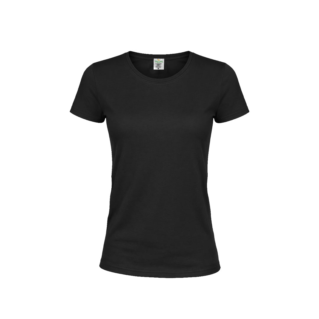 Camiseta Mujer Color "keya" WCS180 - NEGRO