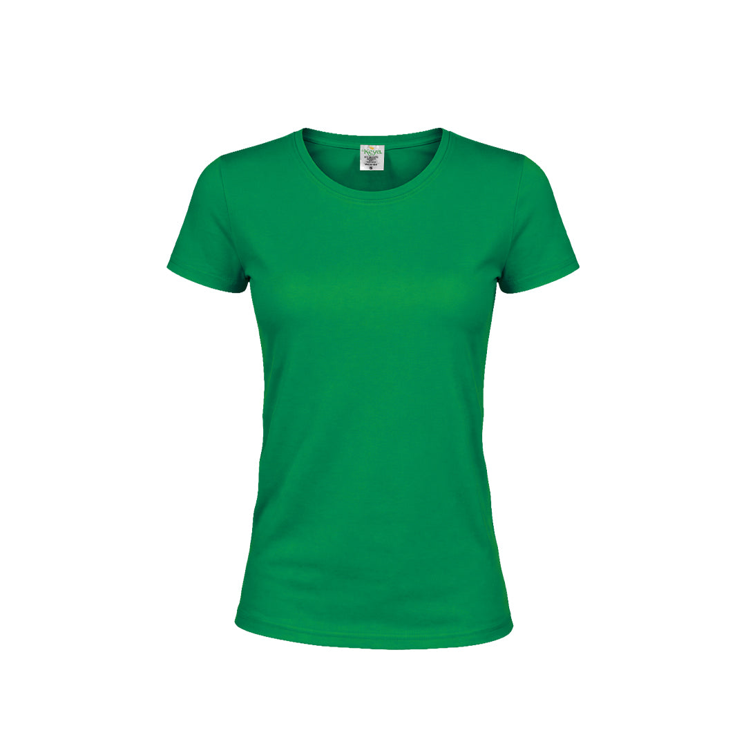 Camiseta Mujer Color "keya" WCS180 - VERDE