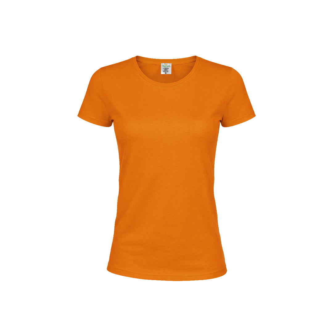 Camiseta Mujer Color "keya" WCS180 - NARANJA