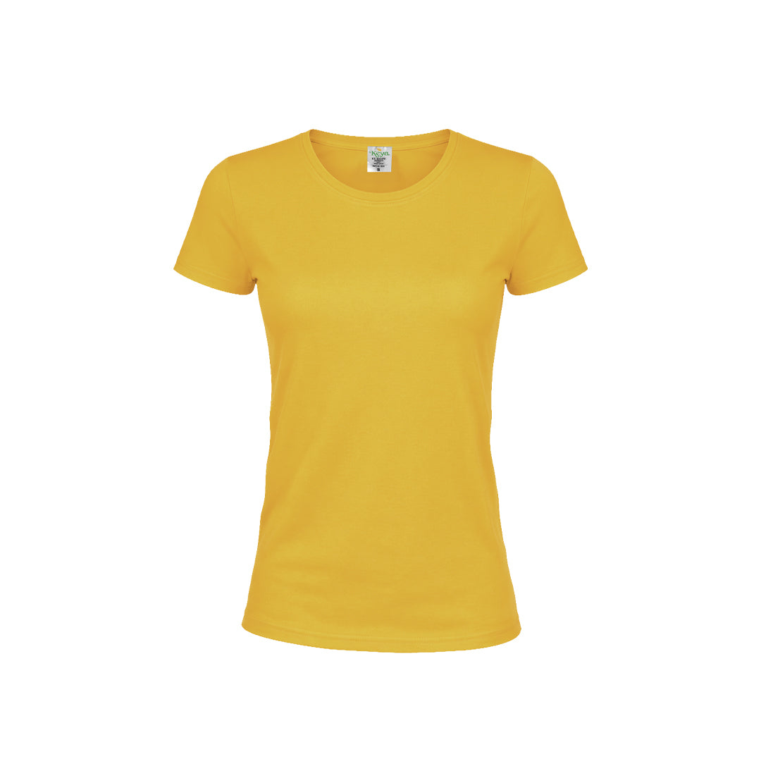 Camiseta Mujer Color "keya" WCS180 - DORADO
