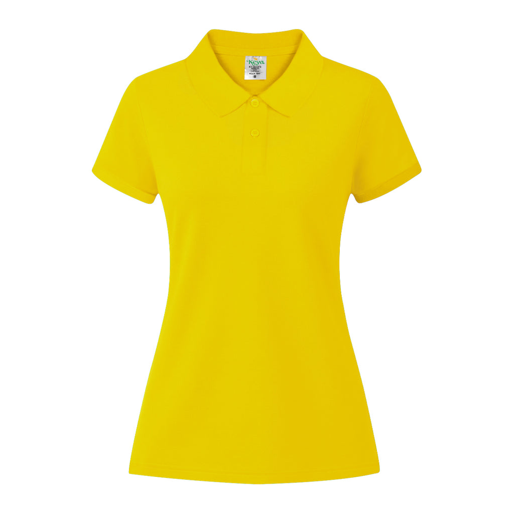 Polo Mujer Color "keya" WPS180 - AMARILLO