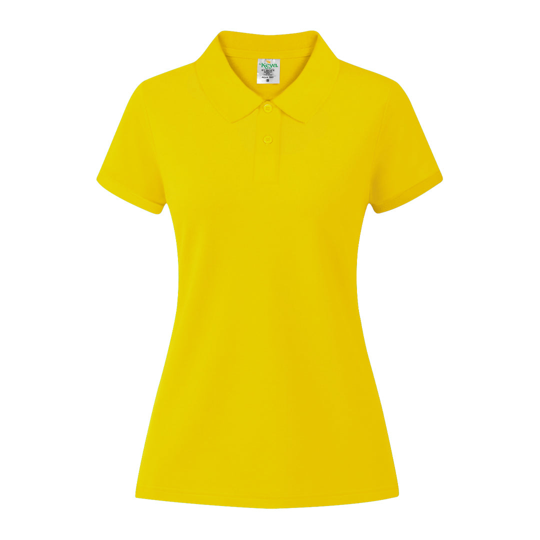 Polo Mujer Color "keya" WPS180 - AMARILLO