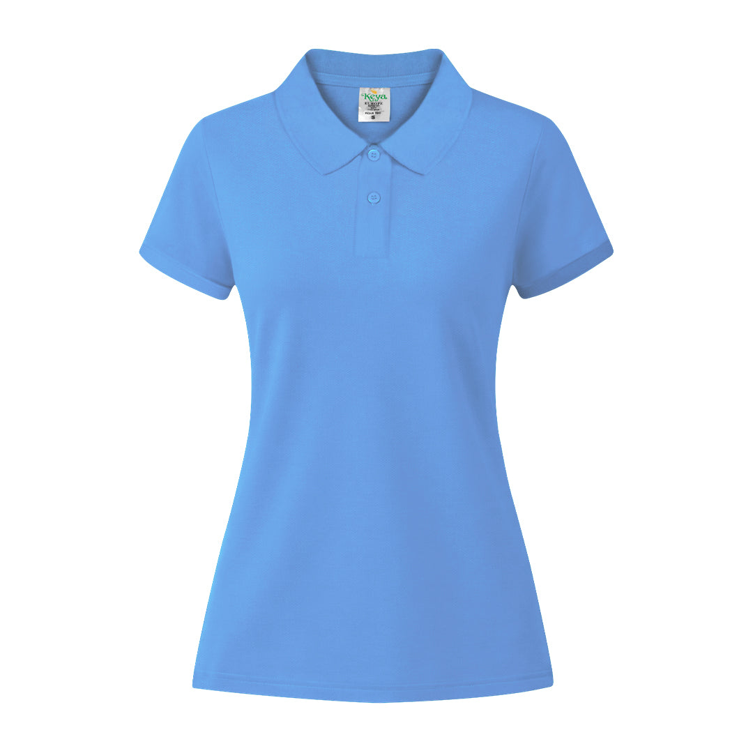 Polo Mujer Color "keya" WPS180 - AZUL CLARO