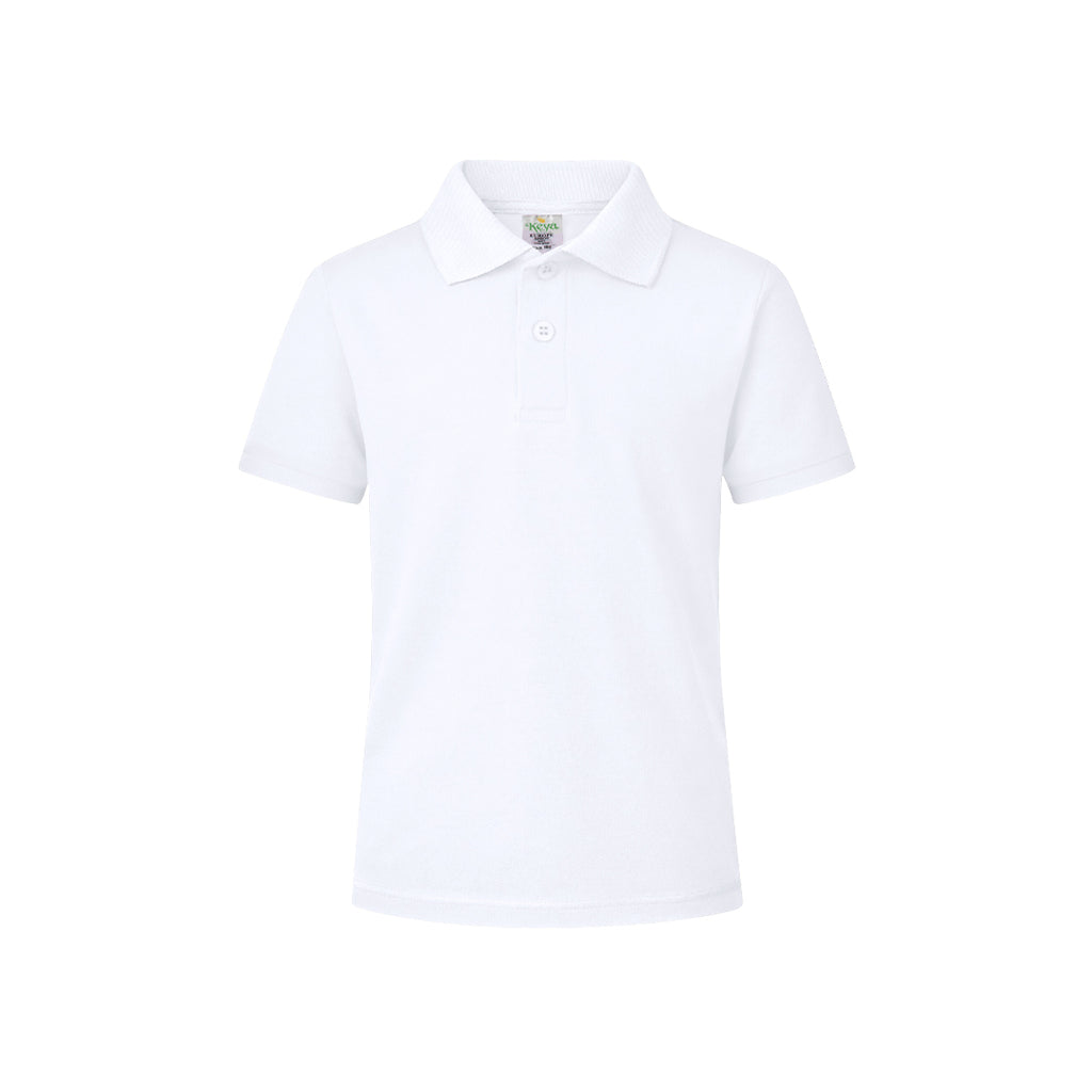 Polo Niño Blanco "keya" YPS180 - BLANCO