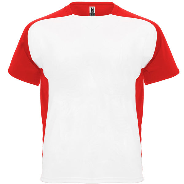 Camiseta Bugatti - BLANCO/ROJO