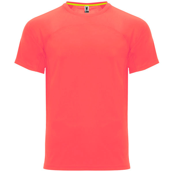 Camiseta Monaco - CORAL FLUOR
