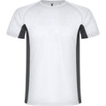 Camiseta Shanghai - BLANCO/PLOMO OSCURO
