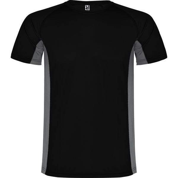 Camiseta Shanghai - NEGRO/PLOMO OSCURO