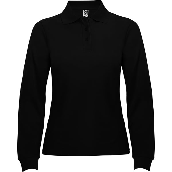 Polo Estrella Woman L/S - NEGRO