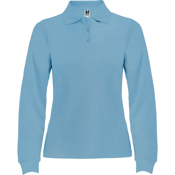Polo Estrella Woman L/S - CELESTE