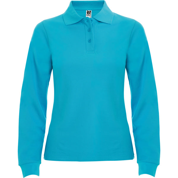 Polo Estrella Woman L/S - TURQUESA