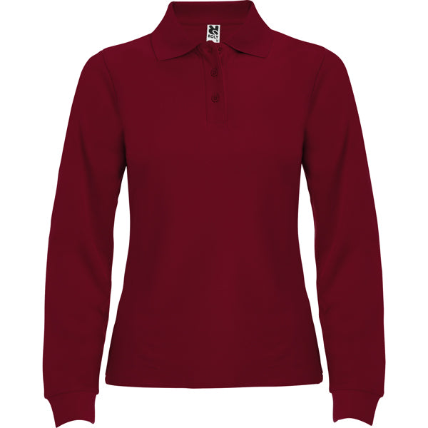 Polo Estrella Woman L/S - GRANATE