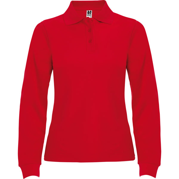 Polo Estrella Woman L/S - ROJO