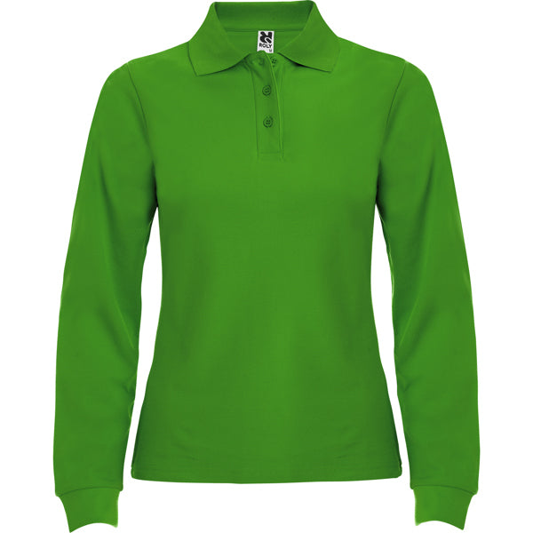 Polo Estrella Woman L/S - VERDE GRASS