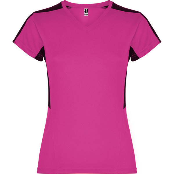 Camiseta Suzuka - FUCSIA/NEGRO