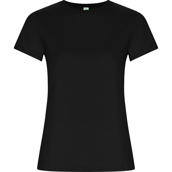 Camiseta Golden Woman - NEGRO