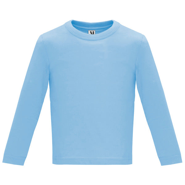Camiseta Baby L/S - CELESTE