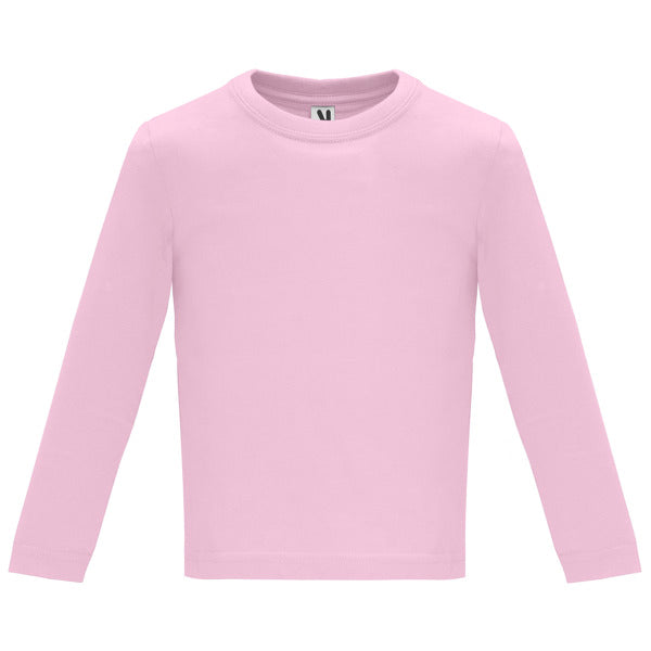 Camiseta Baby L/S - ROSA CLARO