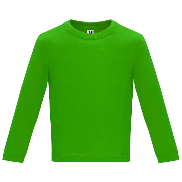 Camiseta Baby L/S - VERDE GRASS