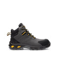 Zapato laboral Lua - PLOMO/AMARILLO WRK