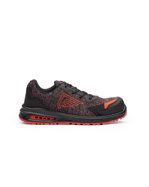 Zapato laboral Ruby - NEGRO/ROJO MELANGE/ROJO LABORAL