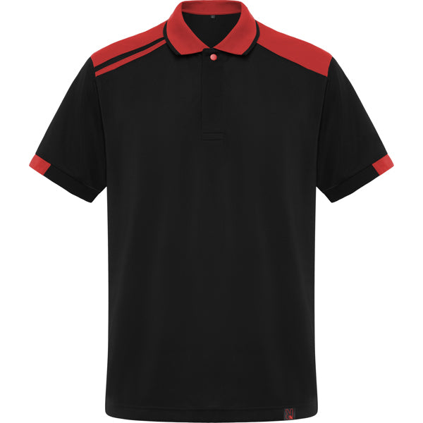Polo Samurai - NEGRO/ROJO