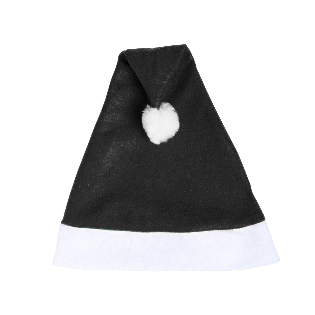 Gorro Papa Noel - NEGRO