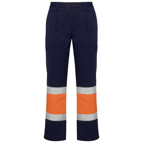 Prenda de alta visibilidad Soan - MARINO/NARANJA FLUOR