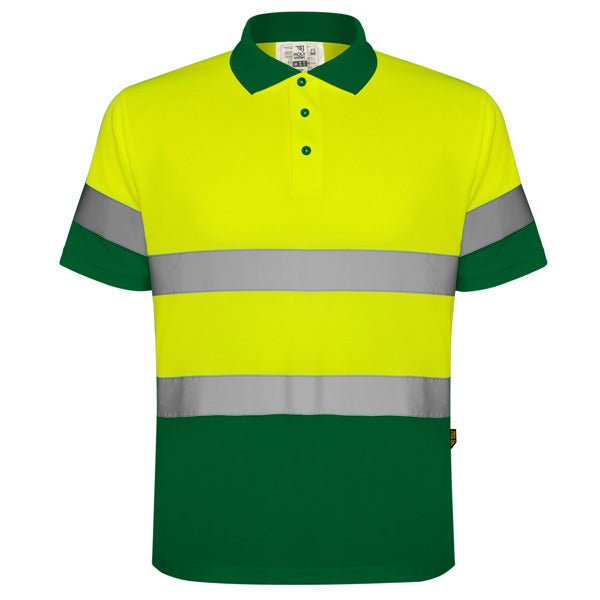 Prenda de alta visibilidad Polaris - VERDE JARDÍN/AMARILLO FLÚOR