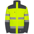 Prenda de alta visibilidad Epsylon - PLOMO/AMARILLO FLUOR