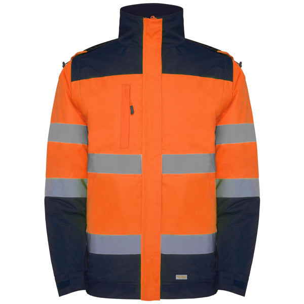 Prenda de alta visibilidad Epsylon - MARINO/NARANJA FLUOR
