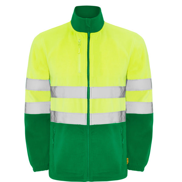 Prenda de alta visibilidad Altair - VERDE JARDÍN/AMARILLO FLÚOR