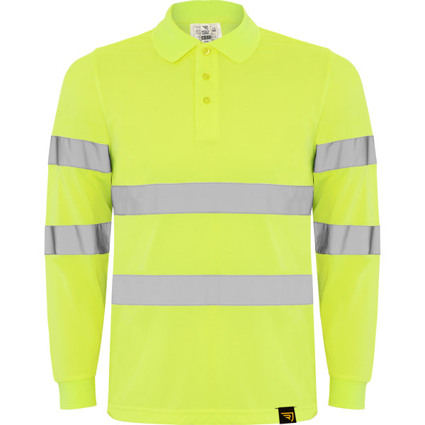 Prenda de alta visibilidad Polaris L/S - AMARILLO FLUOR