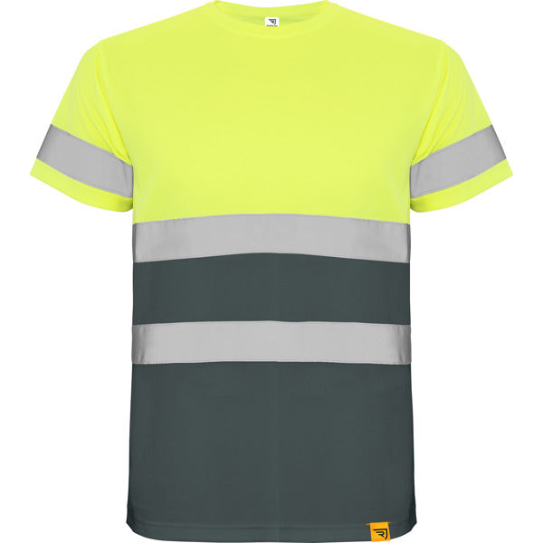 Prenda de alta visibilidad Delta - PLOMO/AMARILLO FLUOR
