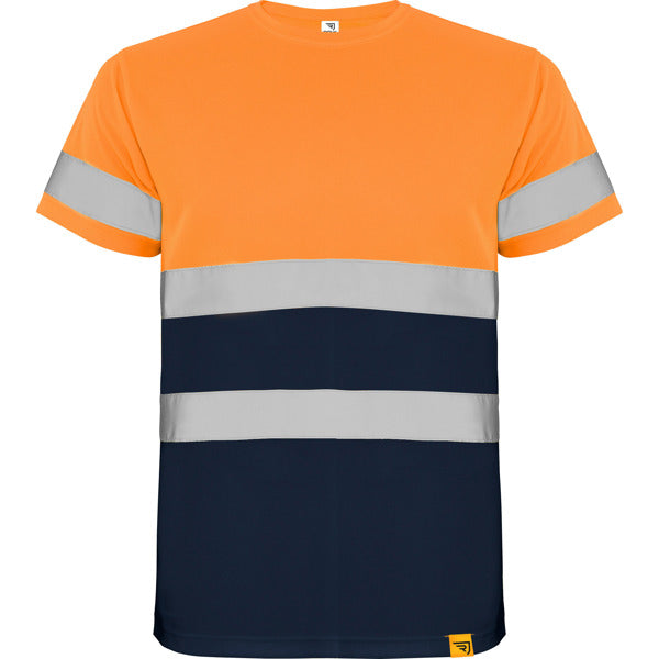 Prenda de alta visibilidad Delta - MARINO/NARANJA FLUOR