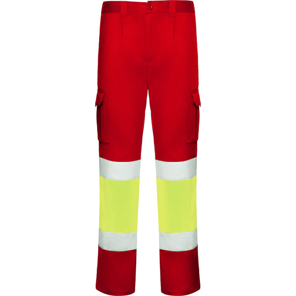 Prenda de alta visibilidad Daily Stretch Hv - ROJO LABORAL/AMARILLO FLÚOR