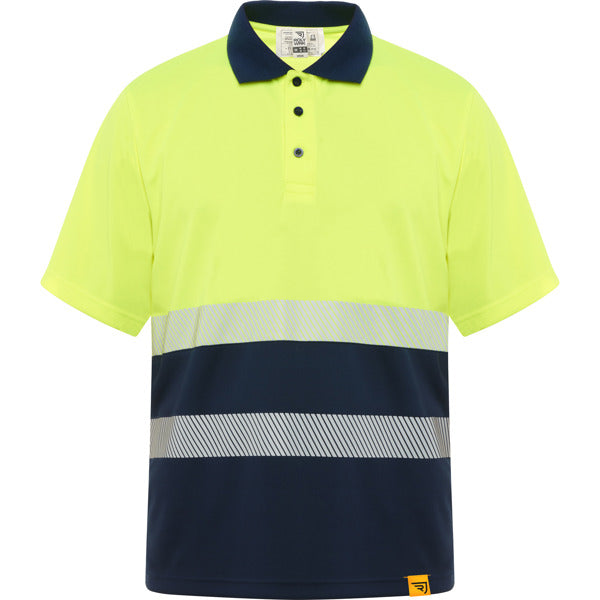 Prenda de alta visibilidad Vega - MARINO/AMARILLO FLUOR