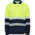 Prenda de alta visibilidad Vega Ls - MARINO/AMARILLO FLUOR