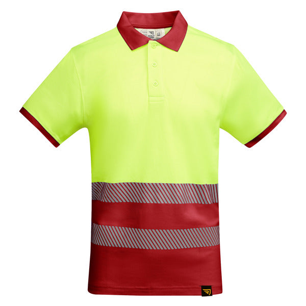 Prenda de alta visibilidad Atrio - ROJO LABORAL/AMARILLO FLÚOR